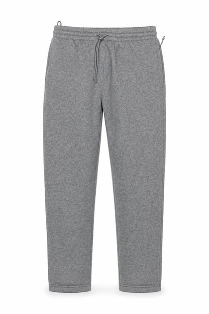 Marks and Spencer Men's Grey Fleece Sweatpants M Regular Fit