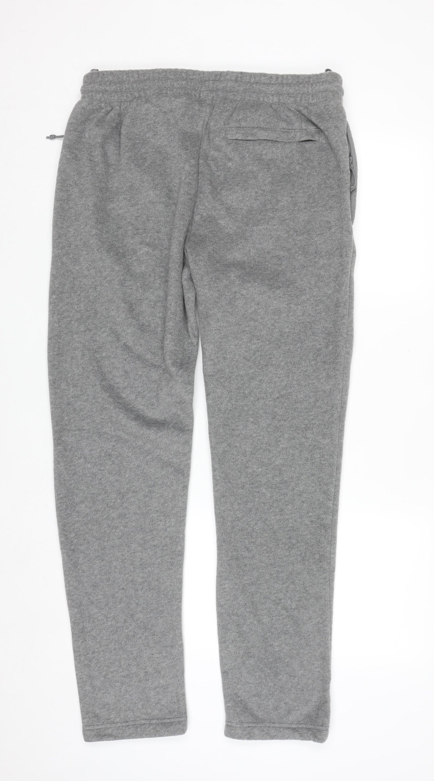 Marks and Spencer Men's Grey Fleece Sweatpants M Regular Fit