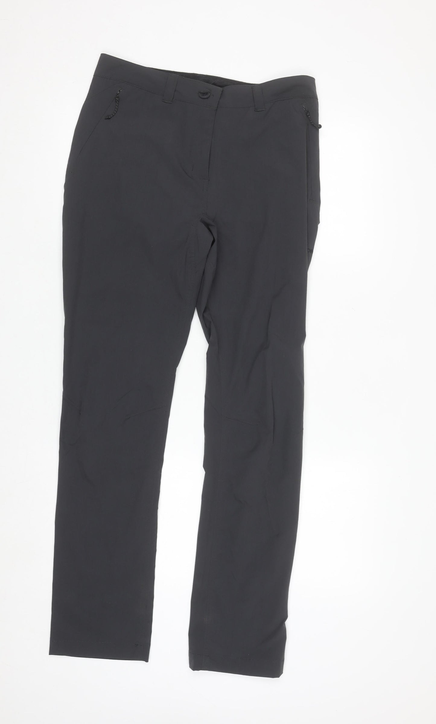 Karrimor Womens Black Nylon Stretch Outdoor Trousers UK 10