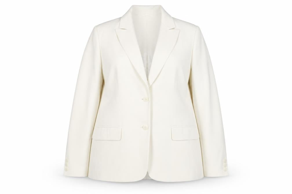 Autonomy Classic Women's Ivory Blazer Size 18 Single Breasted Jacket
