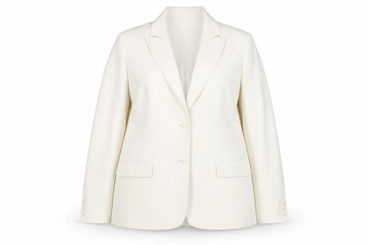 Autonomy Classic Women's Ivory Blazer Size 18 Single Breasted Jacket