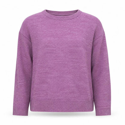 Stradivarius Women's Purple XS Knit Pullover Jumper