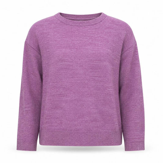 Stradivarius Women's Purple XS Knit Pullover Jumper