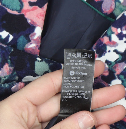 Marks and Spencer Women's Multicoloured Floral Blazer Size 16