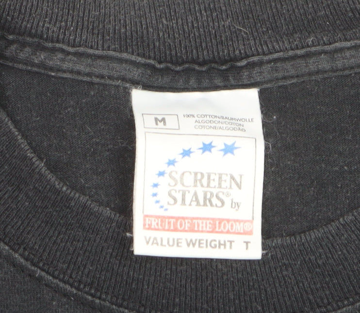 Fruit of the Loom Women Black Westlife 2001 Tour Graphic T-Shirt M