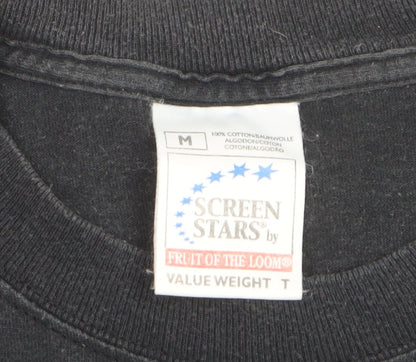 Fruit of the Loom Women Black Westlife 2001 Tour Graphic T-Shirt M