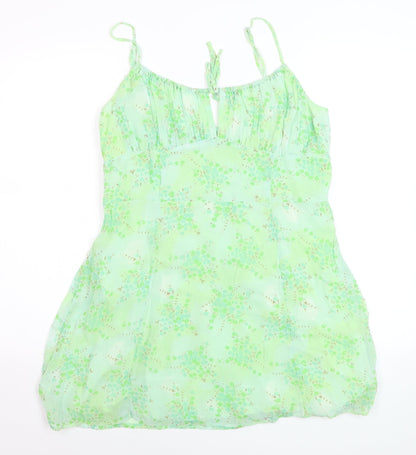 Urban Outfitters Women’s Green Floral Slip Dress XL
