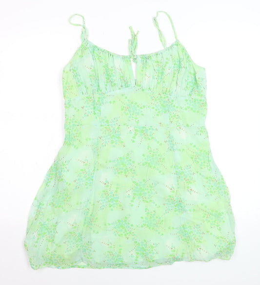 Urban Outfitters Women’s Green Floral Slip Dress XL