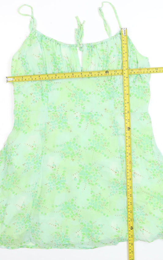 Urban Outfitters Women’s Green Floral Slip Dress XL