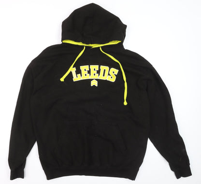 Just Hoods Mens Black XL Pullover Leeds Festival 2022 Hoodie