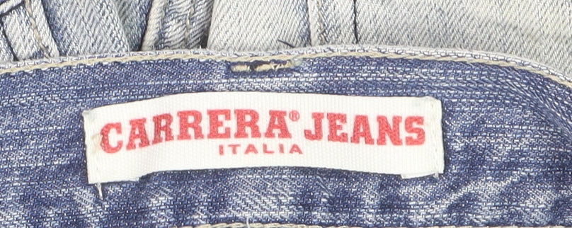 Carrera Jeans Women's Blue Denim Bermuda Shorts Size 20