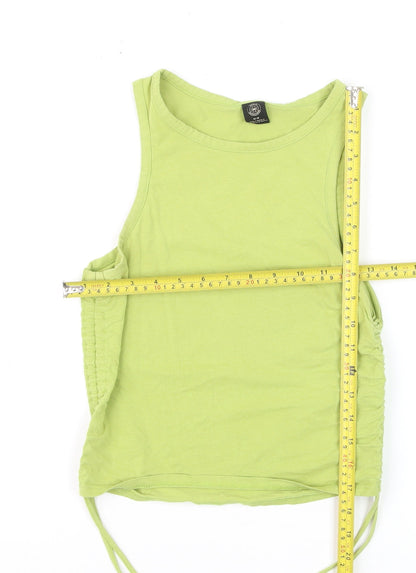 Urban Outfitters Women’s Green Cropped Tank Top Size M
