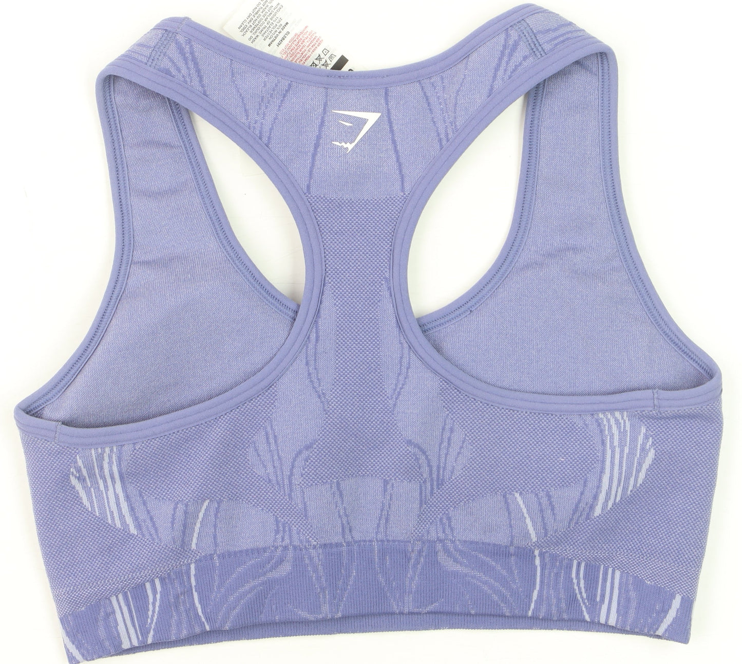 Gymshark Women Purple Small Racerback Seamless Sports Bra Top
