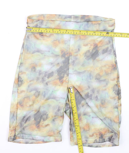 PrettyLittleThing Women’s Multicoloured Biker Shorts Size 10