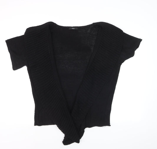 Marks and Spencer Women’s Black Short Sleeve Knit Cardigan M