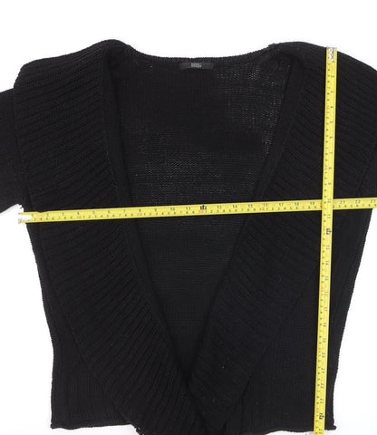 Marks and Spencer Women’s Black Short Sleeve Knit Cardigan M
