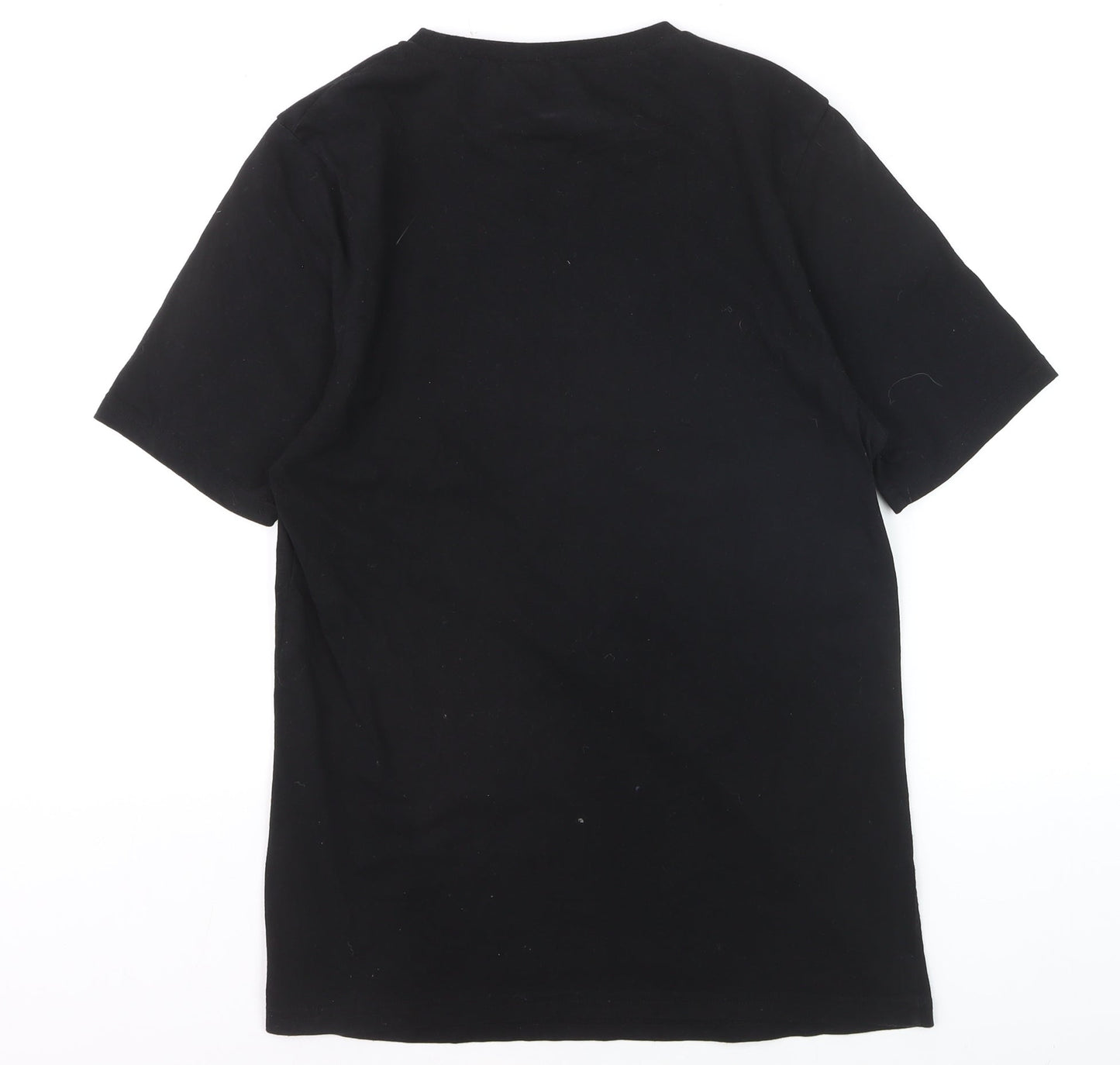 Jaded London Women's Black Palm Print Cotton T-Shirt - M