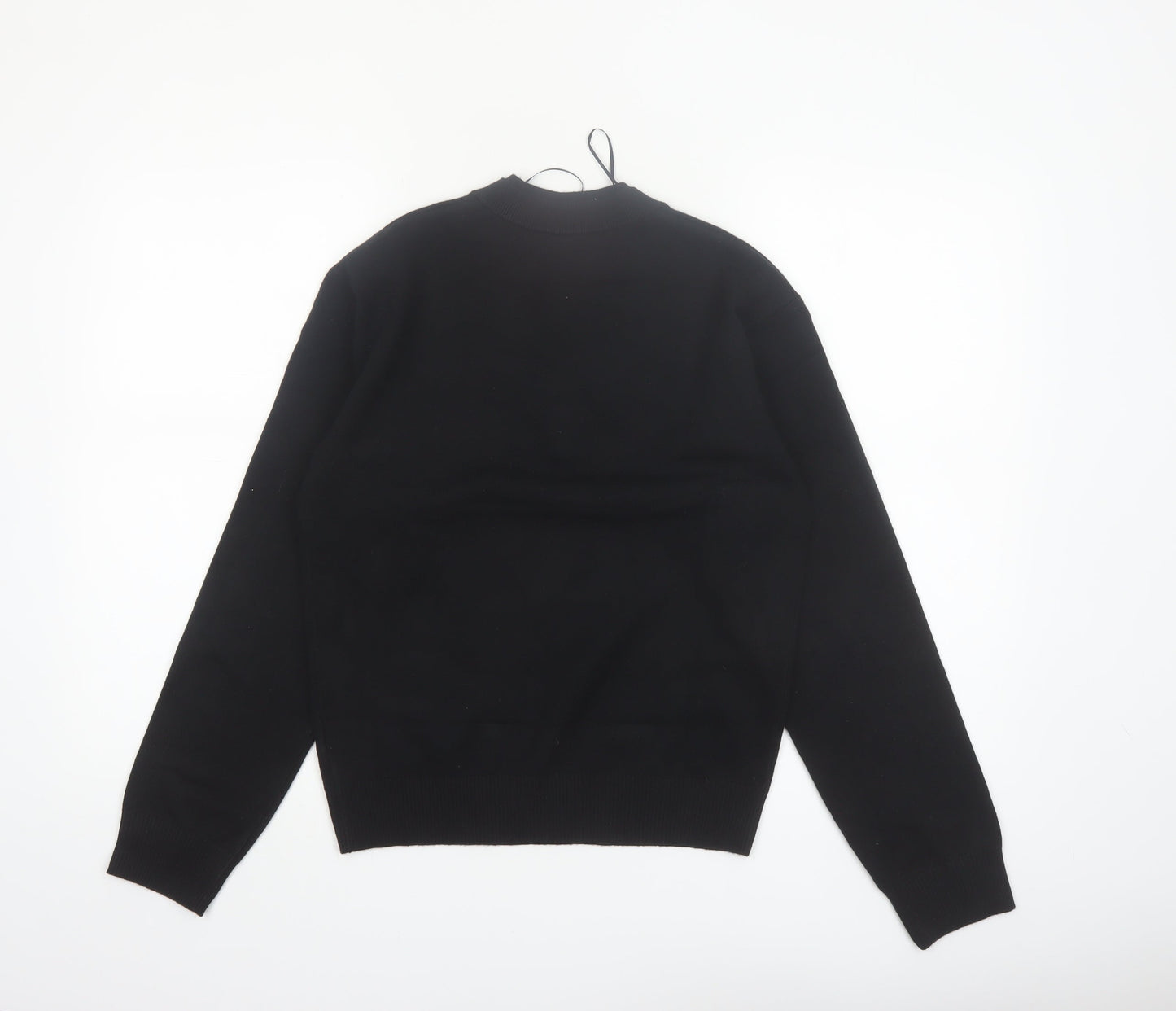 Marks and Spencer Womens Black V-Neck Pullover Jumper XS