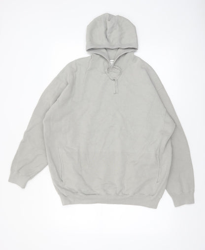 Marks and Spencer Autograph Men’s Grey Hooded Pullover Jumper L