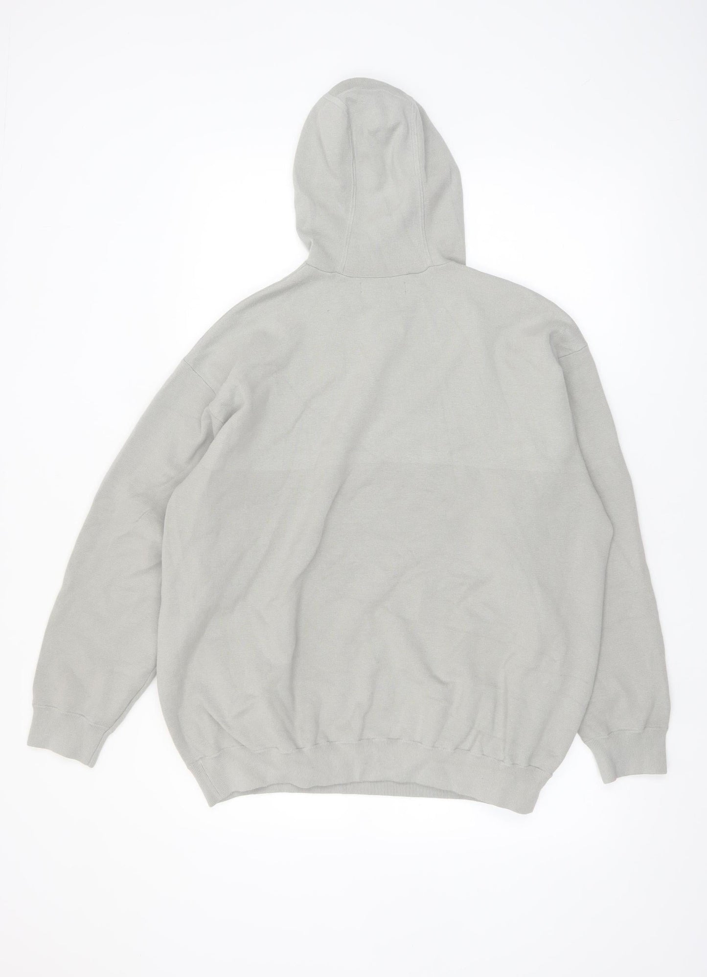 Marks and Spencer Autograph Men’s Grey Hooded Pullover Jumper L