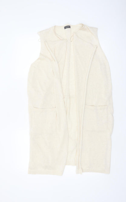Marks and Spencer Women’s Beige Knit Sleeveless Vest Size 16