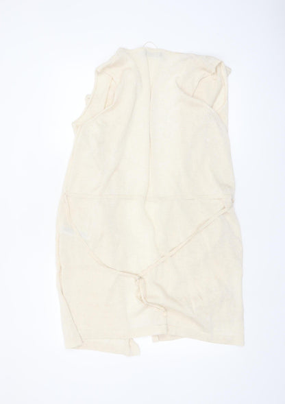 Marks and Spencer Women’s Beige Knit Sleeveless Vest Size 16