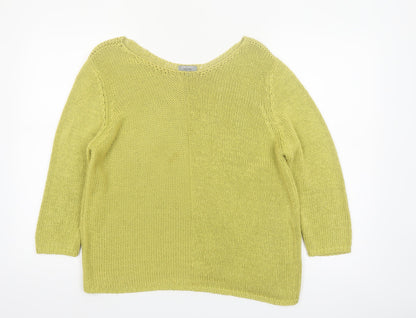 Marks and Spencer Per Una Women’s Green L Chunky Knit Jumper