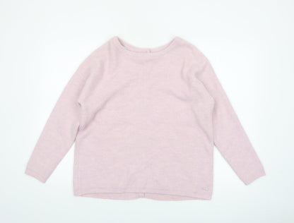 Joules Women’s Pink Button Back Knit Cardigan UK 16