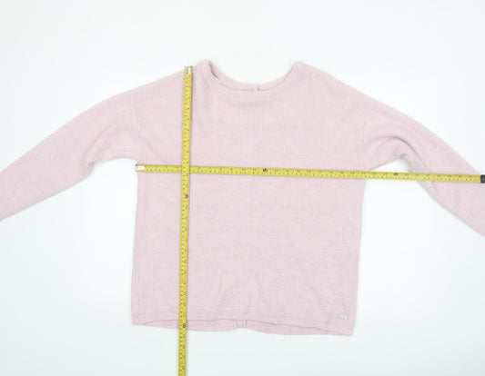 Joules Women’s Pink Button Back Knit Cardigan UK 16