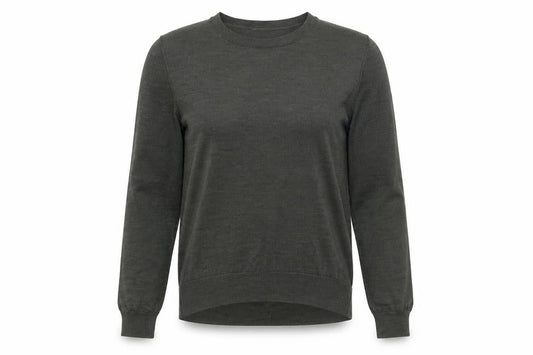 GAP Women's Green Merino Wool Crew Neck Pullover Jumper Size S