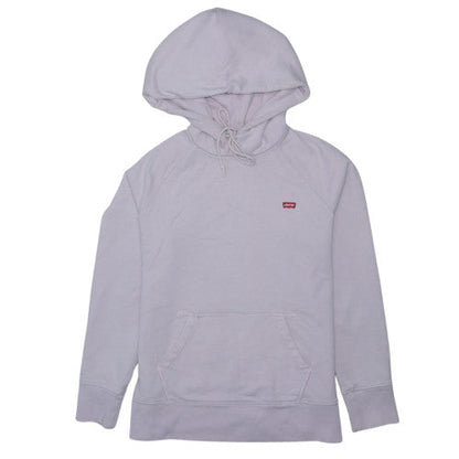 Levi's Womens XS Lilac Pullover Hoodie Cotton Blend Casual