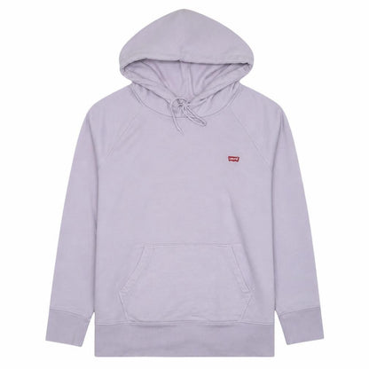 Levi's Womens XS Lilac Pullover Hoodie Cotton Blend Casual