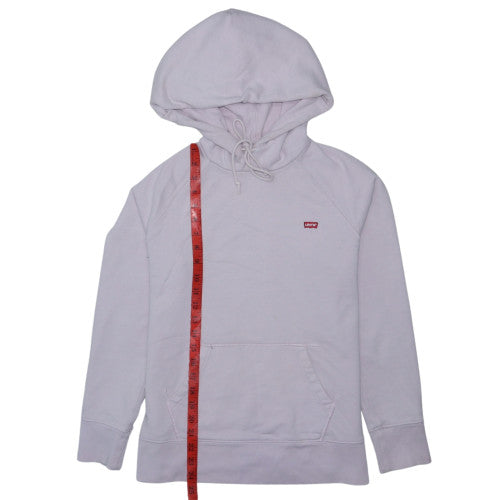 Levi's Womens XS Lilac Pullover Hoodie Cotton Blend Casual