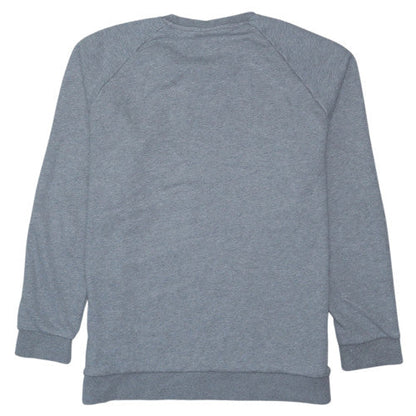 Adidas Men’s Grey 2XL Crew Neck Fleece Pullover Sweatshirt