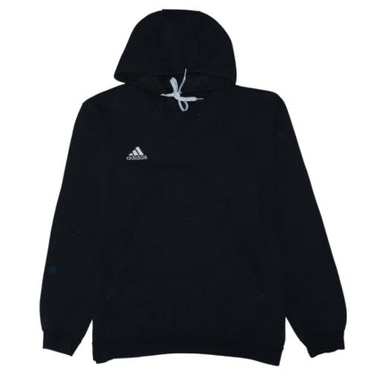 Adidas Men's Black XL Pullover Hoodie Cotton Fleece Sweatshirt