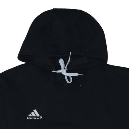 Adidas Men's Black XL Pullover Hoodie Cotton Fleece Sweatshirt