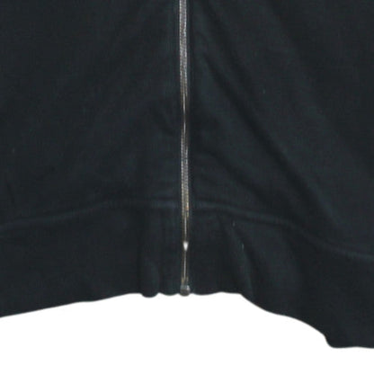 Polo Ralph Lauren Men’s Black Full Zip Hoodie Size M Cotton Estate Rib