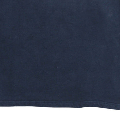 Fila Mens Navy Blue Crew Neck Sweatshirt XXL Logo Embroidered Pullover