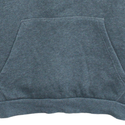 Adidas Men's Grey Pullover Hoodie Medium Regular Fit Fleece