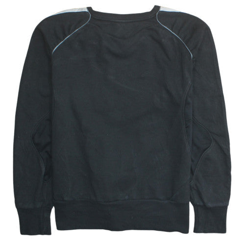 Adidas Womens Black Size 16 Pullover Crew Neck Sweatshirt