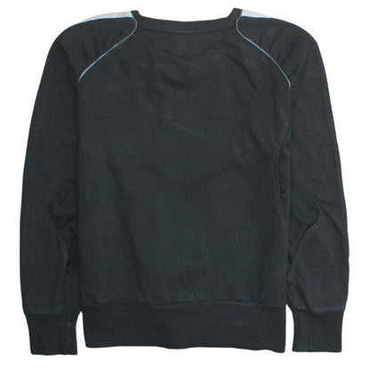 Adidas Womens Black Size 16 Pullover Crew Neck Sweatshirt