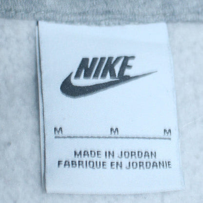Nike Men's Grey Full Zip Fleece Hoodie Size M