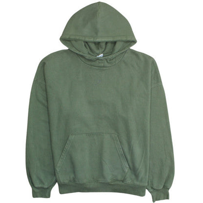 Gymshark Women's Green Pullover Hoodie Size M Cotton Blend Casual