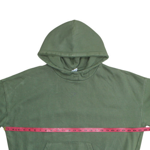 Gymshark Women's Green Pullover Hoodie Size M Cotton Blend Casual