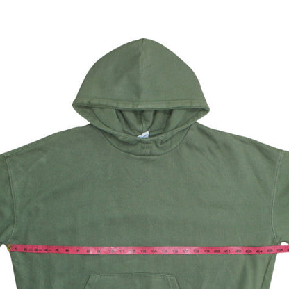 Gymshark Women's Green Pullover Hoodie Size M Cotton Blend Casual
