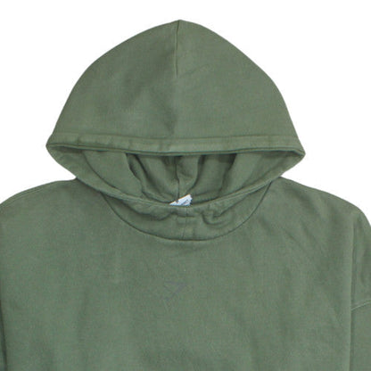 Gymshark Women's Green Pullover Hoodie Size M Cotton Blend Casual