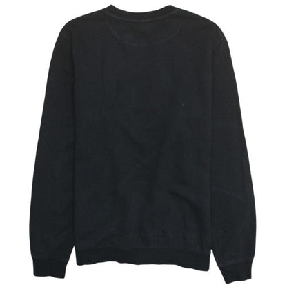 Kappa Men's Black Large Logo Pullover Sweatshirt