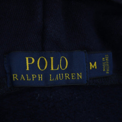 Ralph Lauren Men Blue Pullover Hoodie with Logo M Excellent Condition