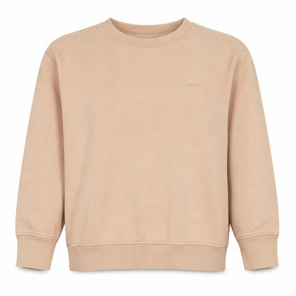 Levi's Womens Beige Crew Neck Long Sleeve Sweatshirt Size L