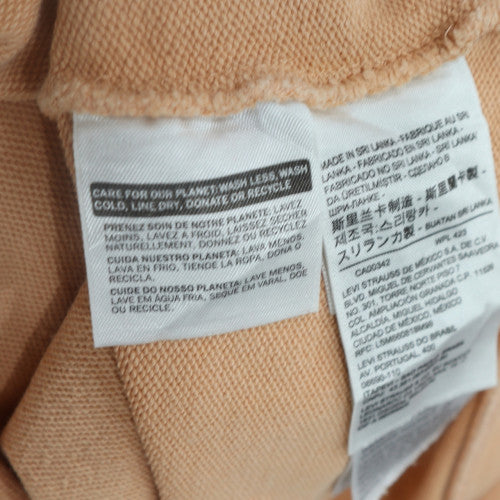 Levi's Womens Beige Crew Neck Long Sleeve Sweatshirt Size L